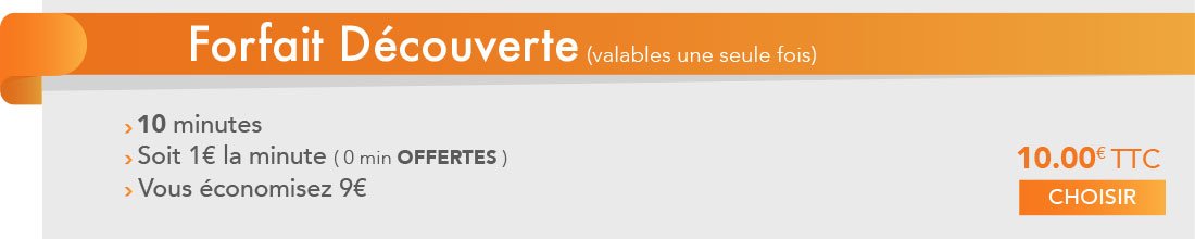 forfait découverte